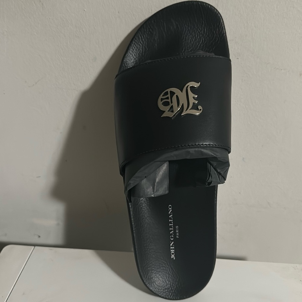 John Galliano men’s slides